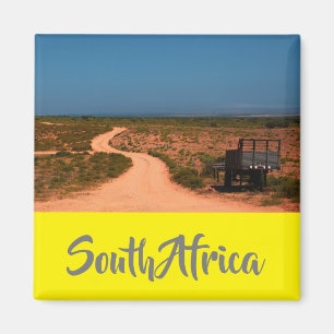 Farm Südafrika Ländliche Landschaftsansicht Magnet
