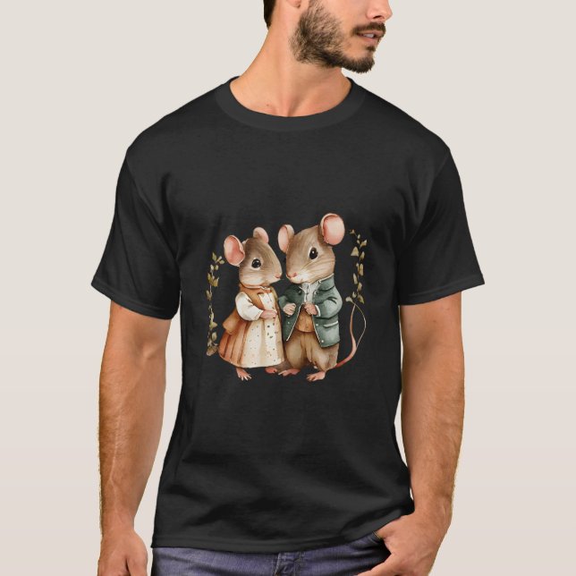 Farm-Tier-Maus T-Shirt (Vorderseite)