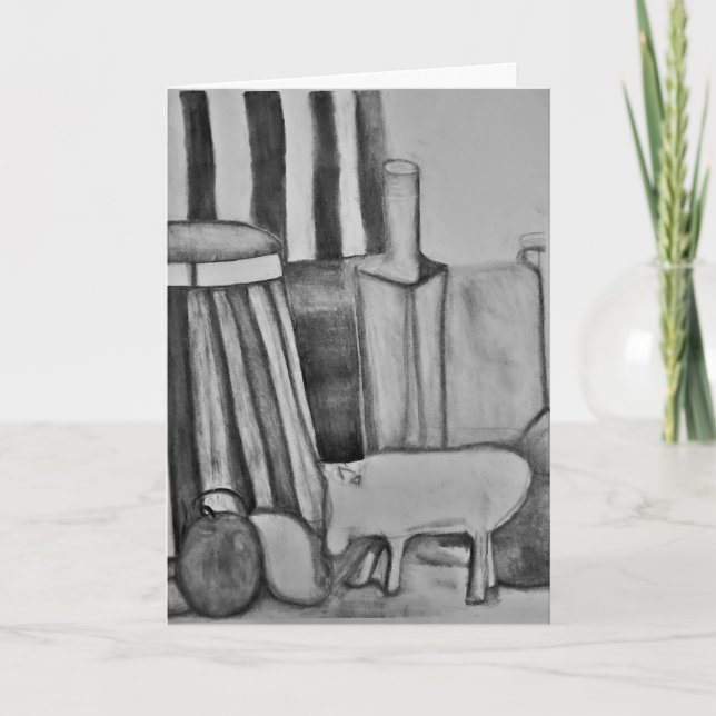 "Farm to Easel" Get Well Card Karte (Vorderseite)