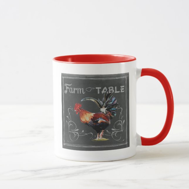 Farm-to-Table-Hahn Tasse (Rechts)