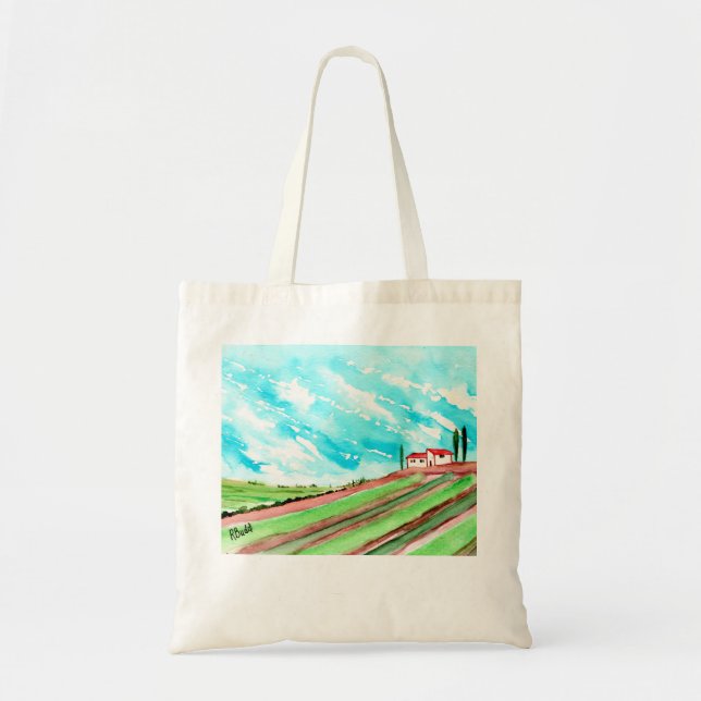 Farm Tote Bag Tragetasche (Vorne)