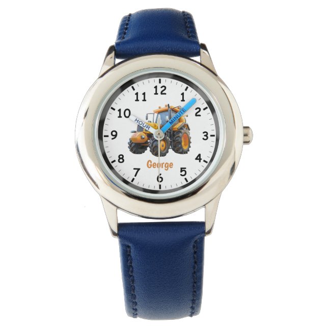 Farm Tractor Children's eWatch Armbanduhr (Vorderseite)
