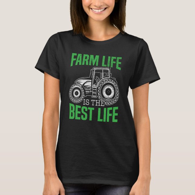 Farm Tractor Farming Life Agriculture Farmer  1 T-Shirt (Vorderseite)