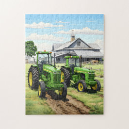Farm Tractor Puzzle