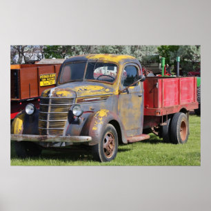 Farm Truck from Yesteryear Poster