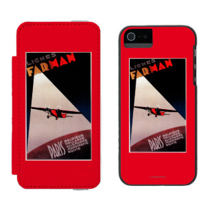 Farman Airlines Farman 300-Eindecker-Promo-Poste Incipio Watson™ iPhone 5 Geldbörsen Hülle