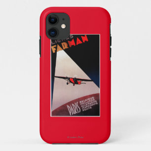 Farman Airlines Farman 300-Eindecker Promo-Poster iPhone 11 Hülle
