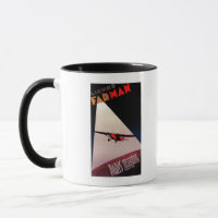 Farman Airlines Farman 300 Monoplane Promo Poste