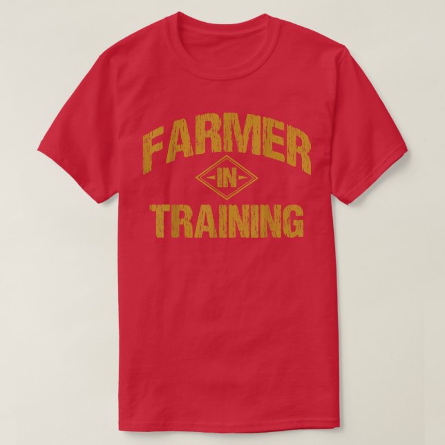 Farmer In Training Farm Son Kids  T-Shirt (Design vorne)