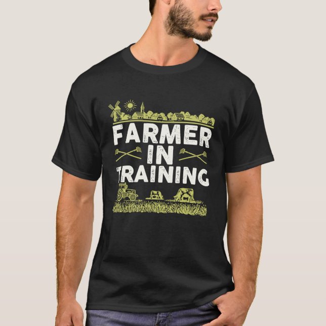 Farmer In Training I Agriculture Farming  1 T-Shirt (Vorderseite)