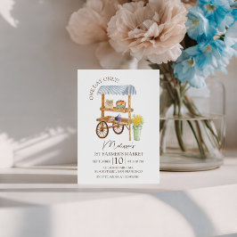 Farmer’s Market Birthday Invite Einladung