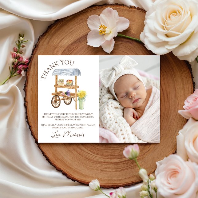 Farmer’s Market Photo Thank You Einladung (Von Creator hochgeladen)