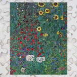 Farmergarden w Sonnenblume von Klimt, Vintage Blum Puzzle<br><div class="desc">Der Bauerngarten mit Sonnenblume (1905/06) von Gustav Klimt ist ein Vintages Viktorianisches Zeita Symbolismus kunstvolle Blumenmalerei. Eine Naturlandschaft mit einer Vielfalt an Blume und Sonnenblumen in einem Garten auf einem Bauernhof. Über den Künstler: Gustav Klimt (1862-1918) war ein österreichischer Symbolik-Maler und einer der prominentesten Mitglieder der Wiener Jugendstil-Bewegung.</div>