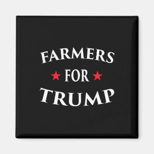 Farmers For Trump Farm Ranch Traktor fliegt über L Magnet
