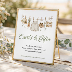 Farmers Market Locally Grown Geschenk Baby Shower Poster