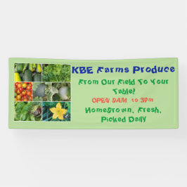 FARMERZEUGNIS-FAHNE BANNER