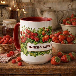 Farmfrische-Beeren-Vorlage Tasse