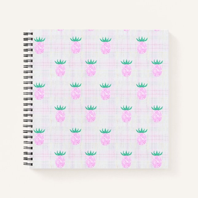Farmhouse-Ananas Notizbuch (Vorderseite)