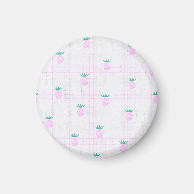 Farmhouse-Ananas-Oase Magnet (Vorne)