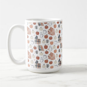 Farmhouse-Äpfel und Kürbisse Kaffeetasse
