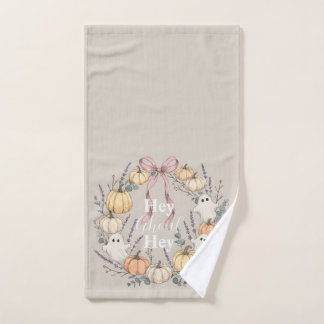 Farmhouse Cute Hey Ghoul Fall Handtuch