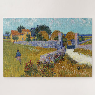 Farmhouse in Provence (1888) by Vincent Van Gogh Puzzle