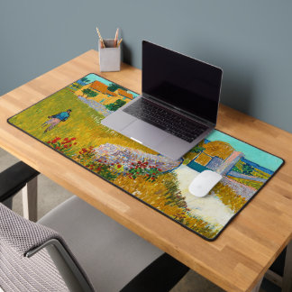 Farmhouse in Provence Van Gough Desk Mat Schreibtischunterlage