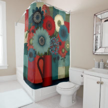 Farmhouse-Patchwork-Blaues Beerenbouquet