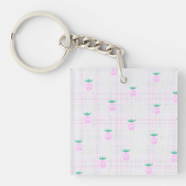 Farmhouse Pineapple Oasis Schlüsselanhänger (Vorderseite)