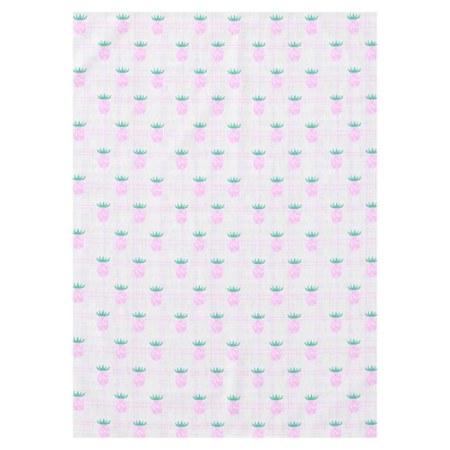 Farmhouse Pineapples Tischdecke (Vorderseite)