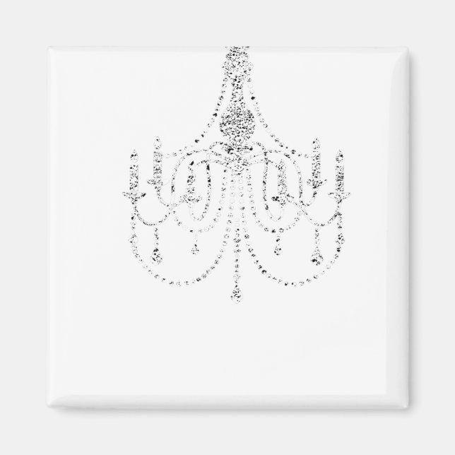 Farmhouse Style Distressed Kronier T - Shirt für Magnet (Vorne)