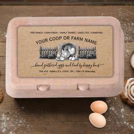Farmhouse Vintage Egg Carton 