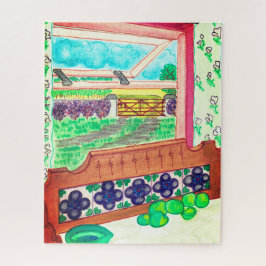 Farmhouse Window Puzzle