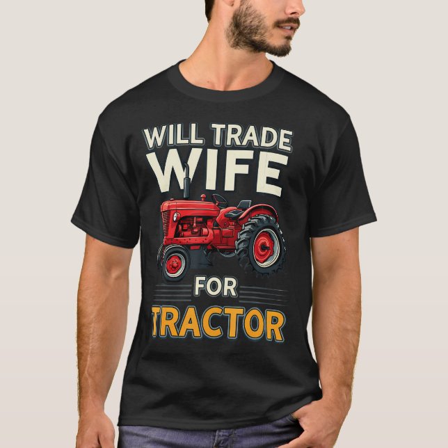 Farming Farm Agriculture Farmer'S Wife Gift Idea W T-Shirt (Vorderseite)
