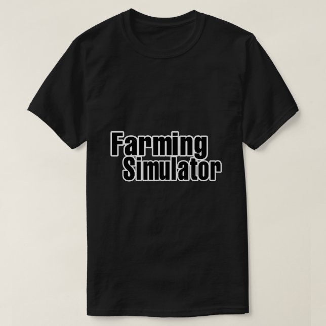 Farming Simulator - Farming Simulator 22 Logo Esse T-Shirt (Design vorne)