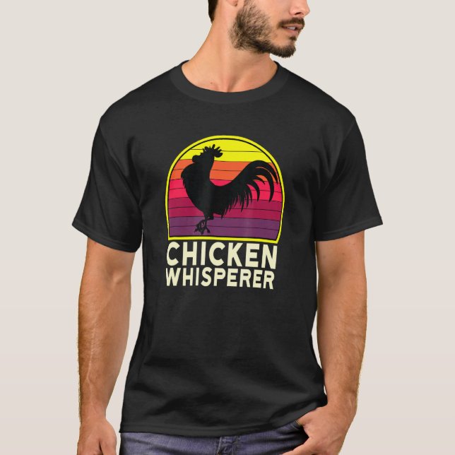 Farming Tee Hühnerliebhaber Der Hühnerflüsterer (Vorderseite)