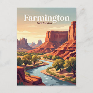 Farmington, New Mexico Postkarte