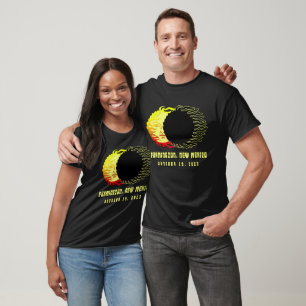 FARMINGTON NEW MEXICO Ringförmige Sonnenfinsternis T-Shirt