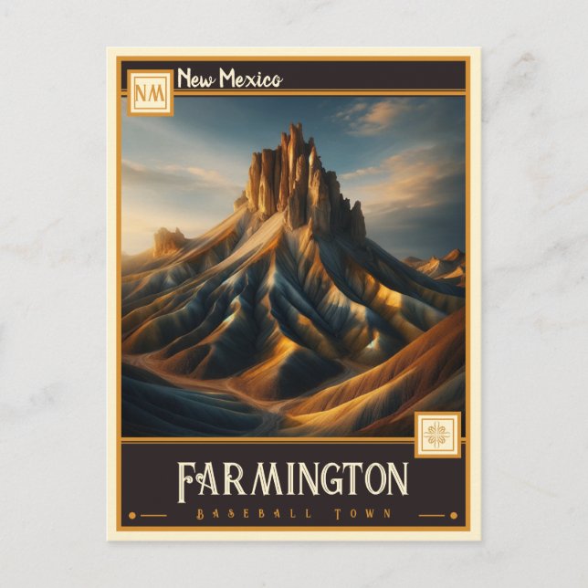 Farmington, New Mexico | VINTAG Postkarte (Vorderseite)