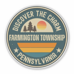 Farmington Township, Pennsylvania Aufkleber