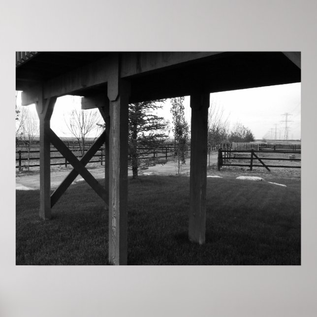 Farmington Utah Horse Farm Poster (Vorne)