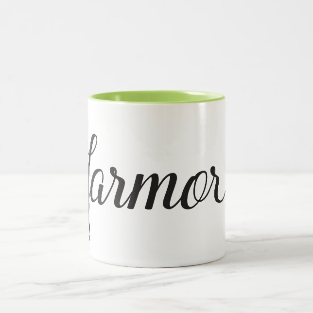 Farmor Zweifarbige Tasse (Mittel)