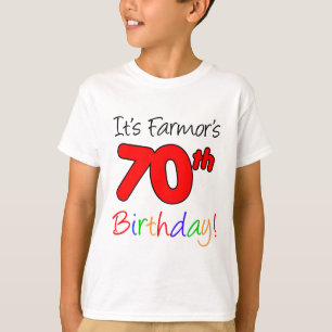 Farmor's 70. Geburtstag Schwedische Großmutter T-Shirt