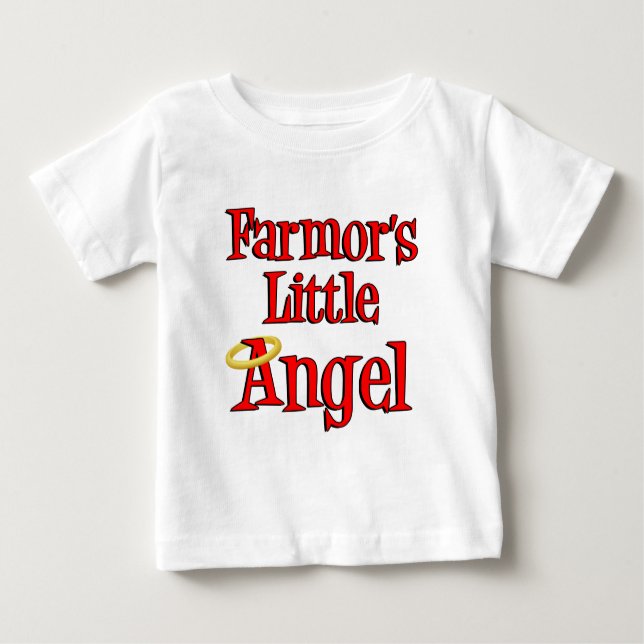Farmors Engelchen Baby T-shirt (Vorderseite)