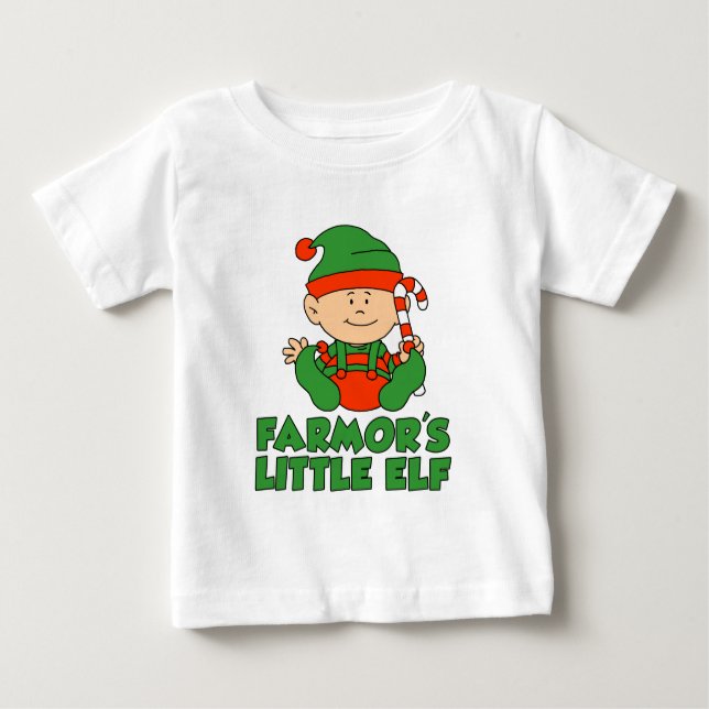 Farmors kleiner Elf Baby T-shirt (Vorderseite)