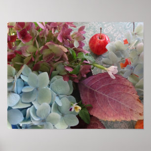 FARMphemera.com "Hydrangeas" Plakat