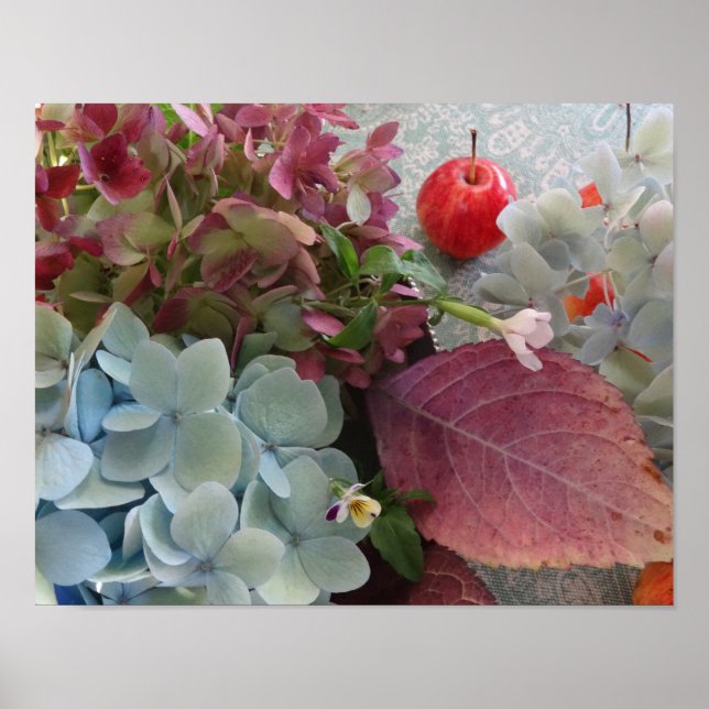 FARMphemera.com Poster "Hydrangeas" (Vorne)