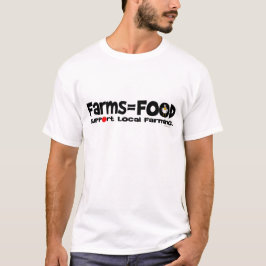 Farms=Food T-Shirt