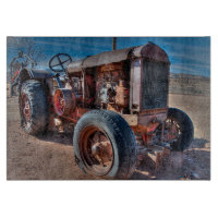 Farms Rusty Antique Tractor