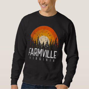 Farmville Virginia VA Vintag 70er 80er 90s Retro Sweatshirt
